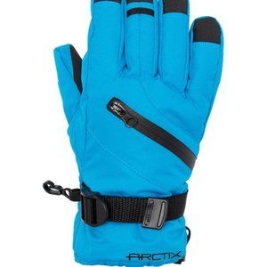 NWT ARCTIX | Marina Blue Buckle Zip Downhill Gloves - L